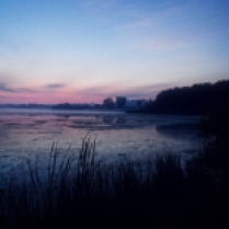 Sunrise on Buffalo Lake, Marquette, County, WIsconsin